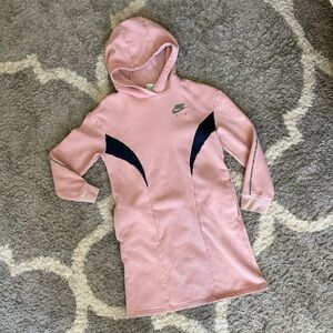 Nike Pink Hoodie Dress